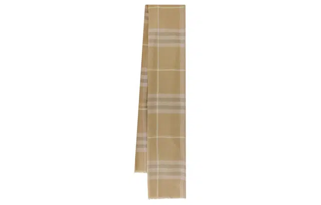 Burberry Wool Scarf Brown
