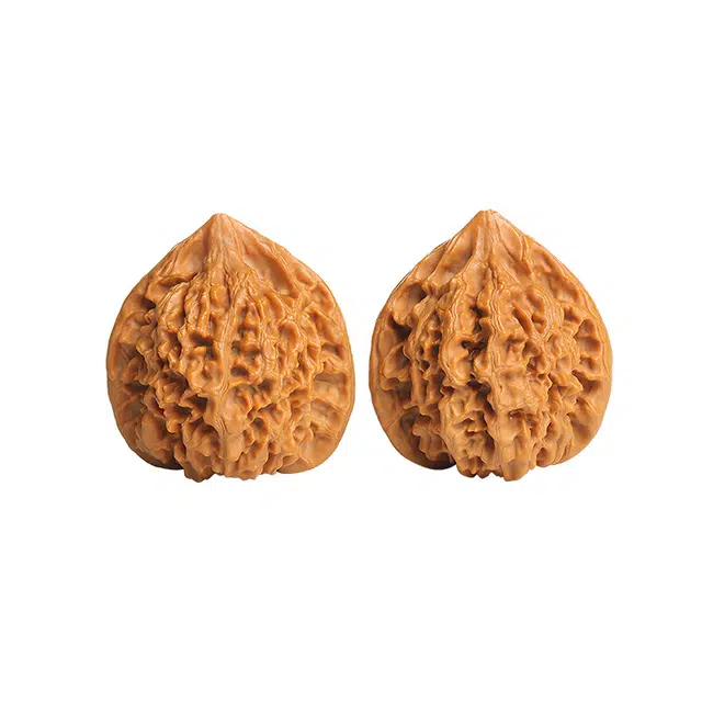 月印百川 收藏级麒麟纹  把玩官帽狮子头 盘玩新中式国潮设计 复古简约手饰 文玩核桃 核桃类把件 男女同款情侣款