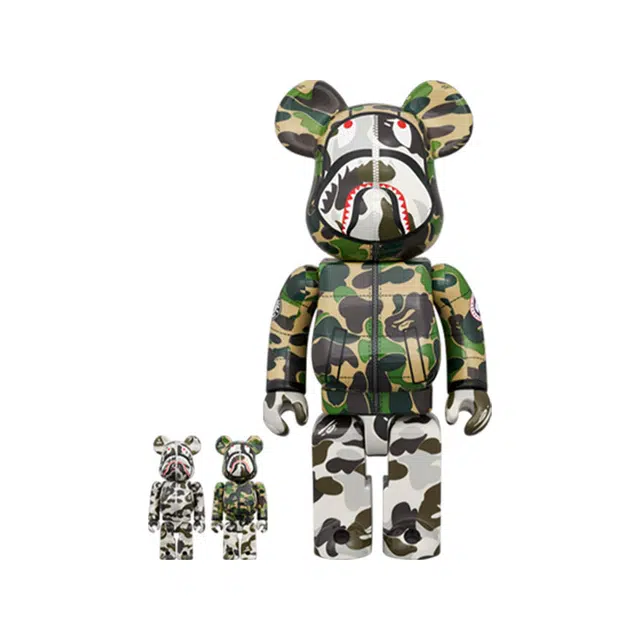 BERBRICK 100400 BAPE(R)xCANADA GOOSE SHARK 7cm28cm