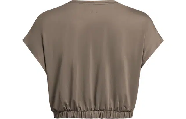 Under Armour UA Meridian Bubble Hem Crop T
