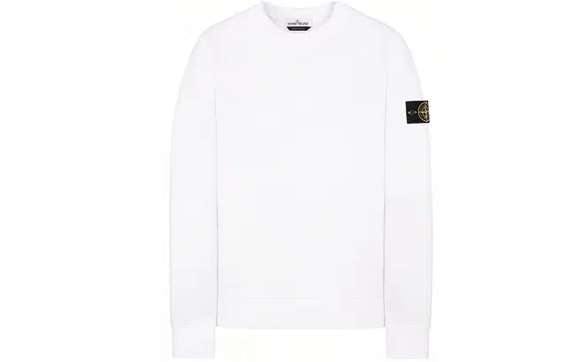 STONE ISLAND Garment Dyed Crew Sweat