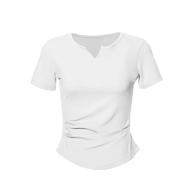 达兹 瑜伽短袖普拉提训练服健身衣 女款