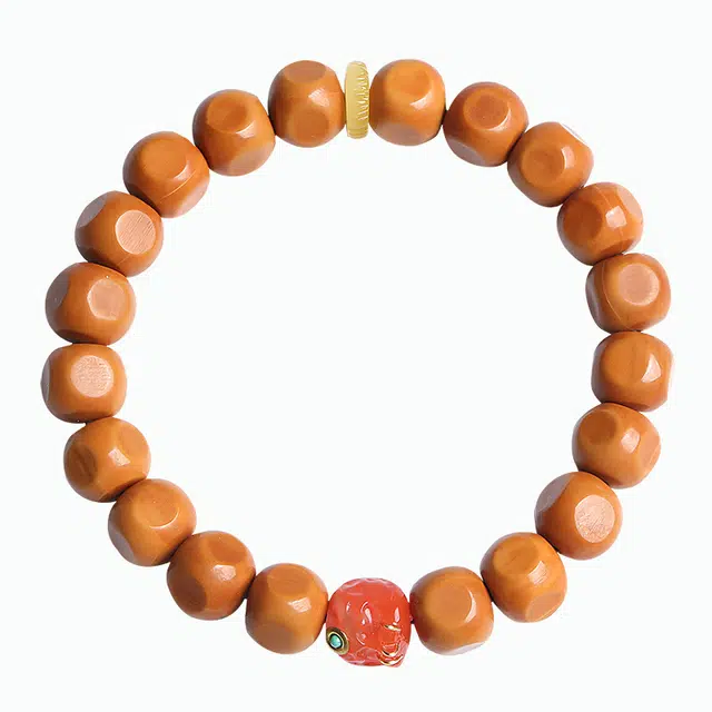 月印百川 盘玩高油高密转运手把件 方糖几何设计把玩 精致时尚百搭手饰 文玩核桃 核桃类手串 男女同款情侣款 礼盒装