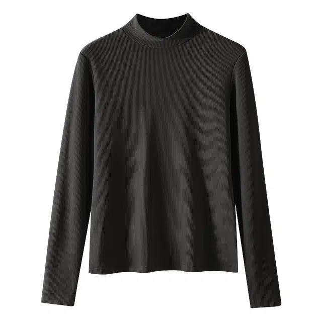 恒源祥 叠穿修身防风内搭打底衫保暖上装 女款