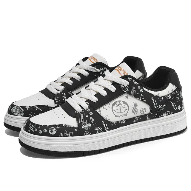 Doraemon Classic Low-Top Sneakers