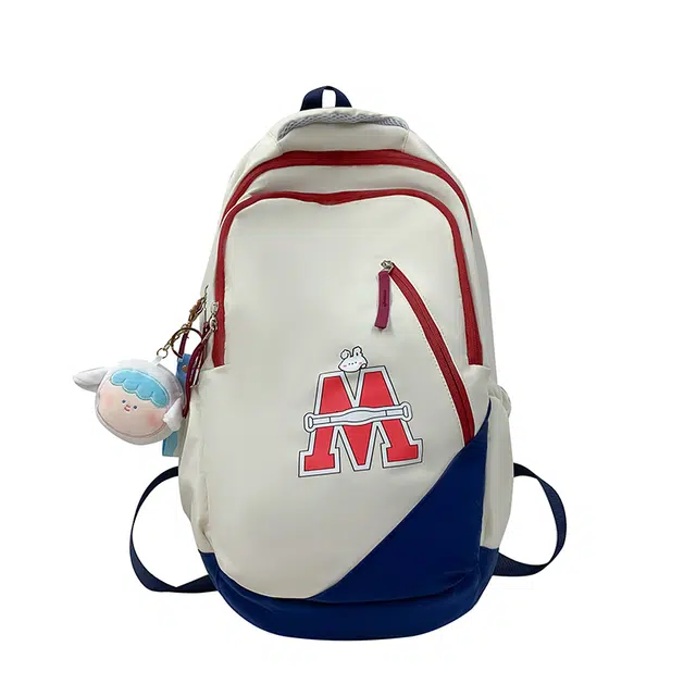 德力熊 轻便 尼龙 初高中大学生 双肩包 男女同款情侣款 多色 时尚旅行