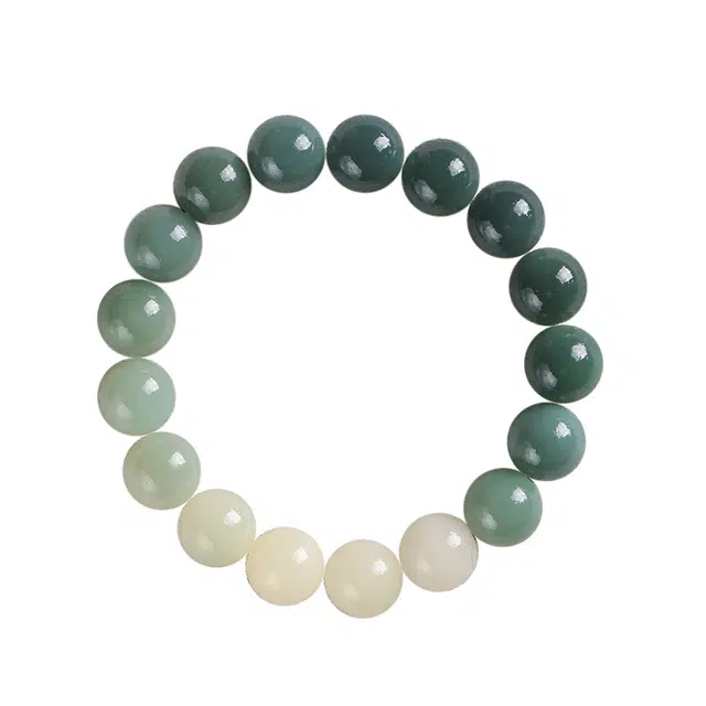 岁月静好 文艺古风手上盘玩绕指柔新中式国潮民族风佛珠文玩念珠 菩提根 手串 男女同款情侣款