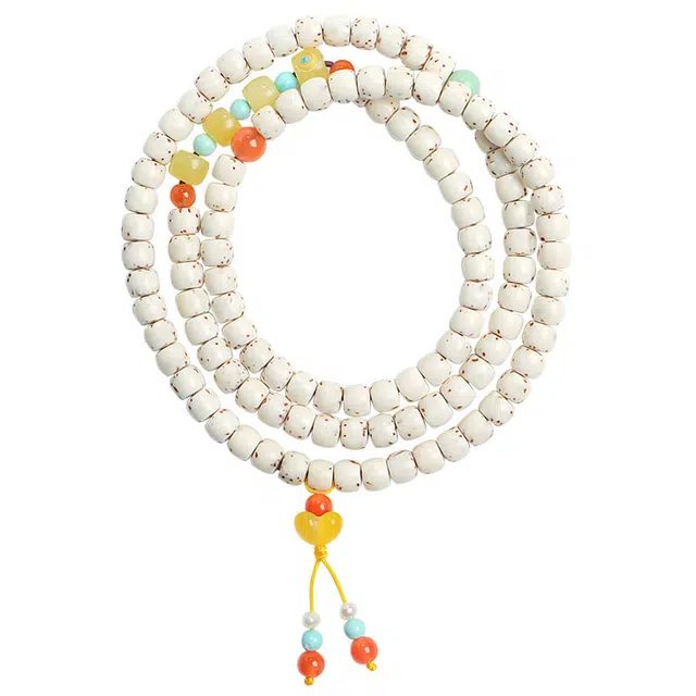 月印百川 小众新中式转运珠文玩 国风温润细腻串珠 招财纳福简约百搭手饰 星月菩提 手串 女款 礼盒装