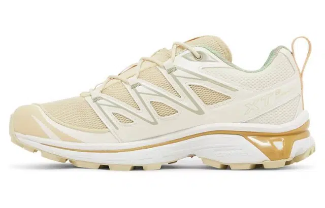 Salomon Low-Top Running Shoes Beige