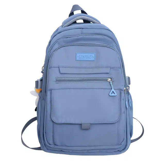 德力熊 尼龙 高颜值日系初中大容量书包男女通用高中大学生双肩包多色