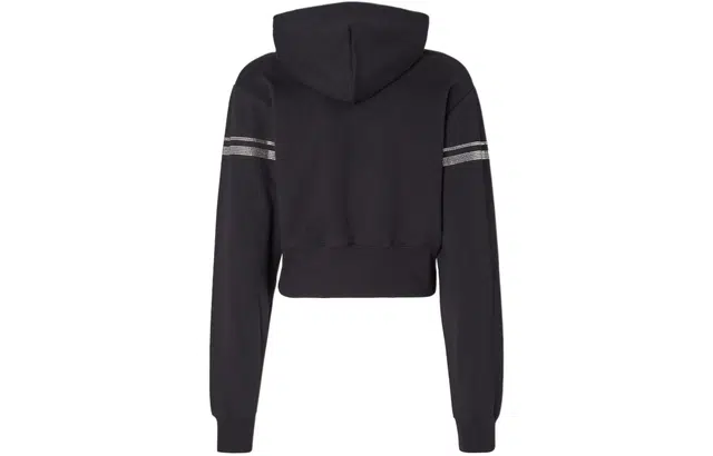GCDS Bling Gcds Cropped Hoodie