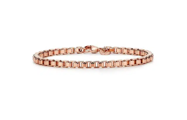 Tiffany & Co. Chain Bracelet 18K Rose Gold