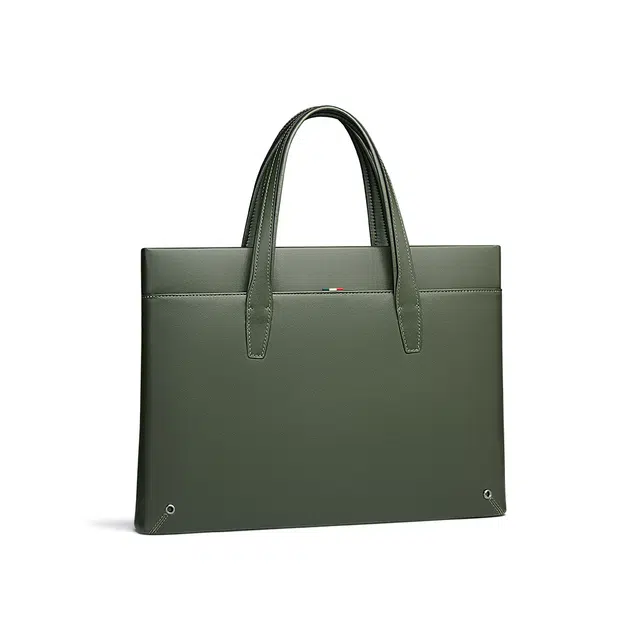 WilliamPOLO Classic Leather Briefcase Medium