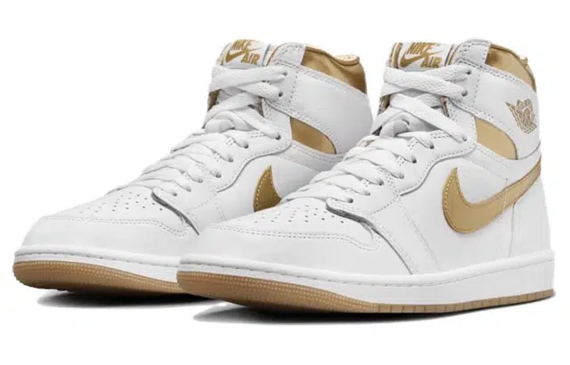 Jordan Air Jordan 1 OG "White and Gold"