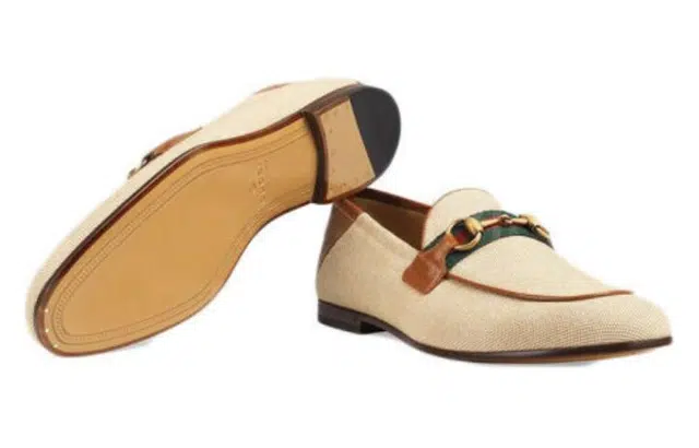 GUCCI Retro Casual Sneakers Light Brown