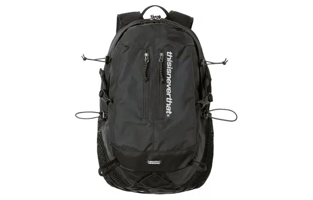 Thisisneverthat Logo Backpack Black