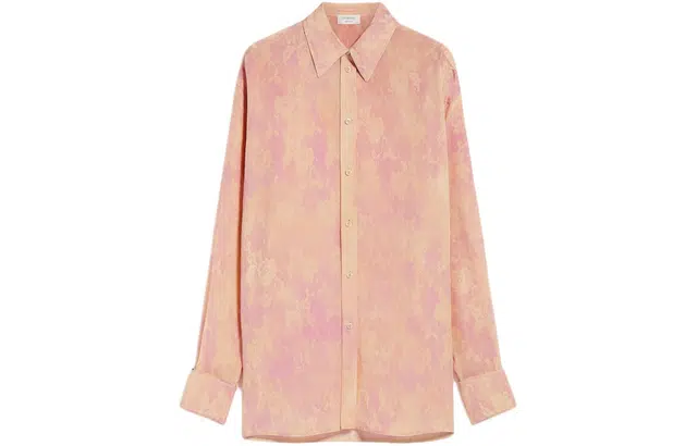 SportMax Perle Oversized Lace-Print Silk Tunic