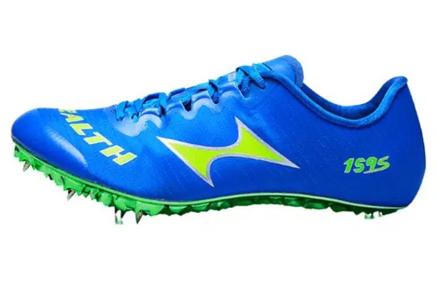 海尔斯 透气轻便防滑耐磨 低帮 跑步鞋 男女同款 蓝色