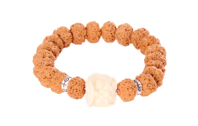 檀欣 国潮新中式 醒狮 本命年  国风高级感复古转运 设计感珠串 金刚菩提 手串 男女同款情侣款 礼盒装