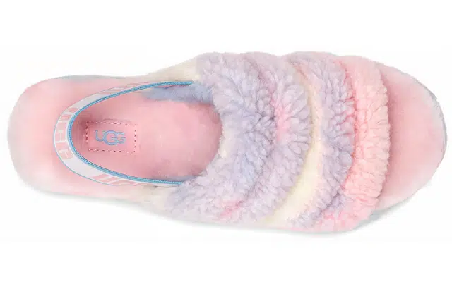 UGG FLUFF YEAH Slide Cali Collage