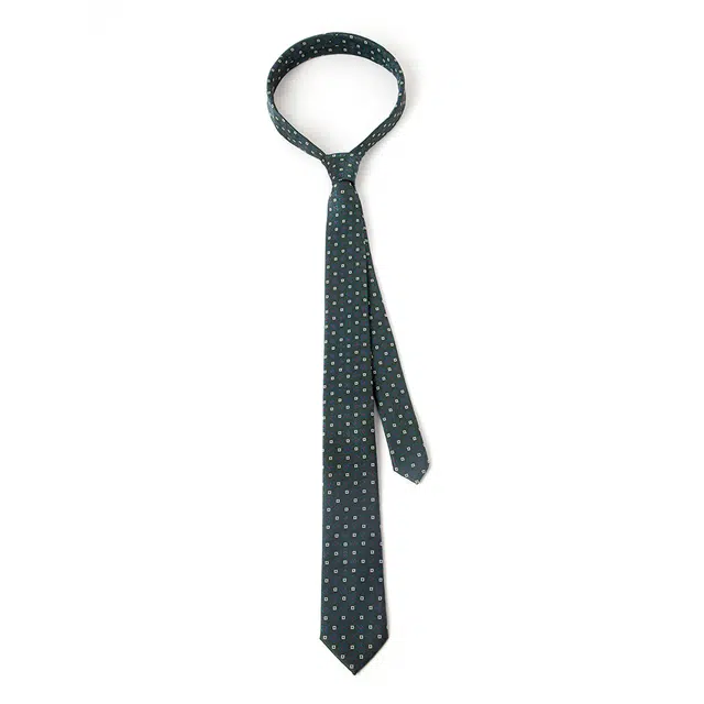 白卷 商务正装休闲碎花手打 领带 男款