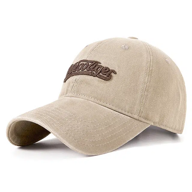 白卷 软顶户外透气遮阳帽简约字母 棉 棒球帽 男女同款情侣款