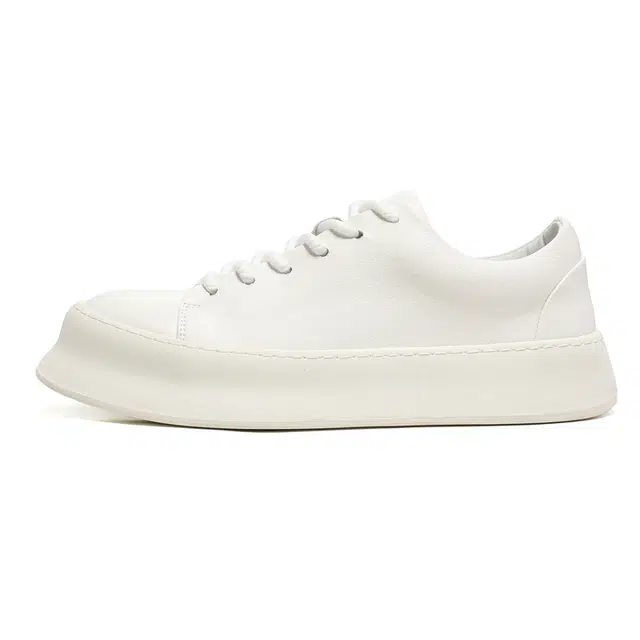 健休 牛皮 简约 防滑 低帮 板鞋 男款