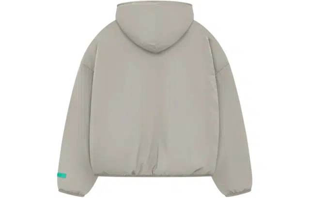 Fear of God Essentials SS24 drop2 Nylon Filled Halfzip Hoodie Seal