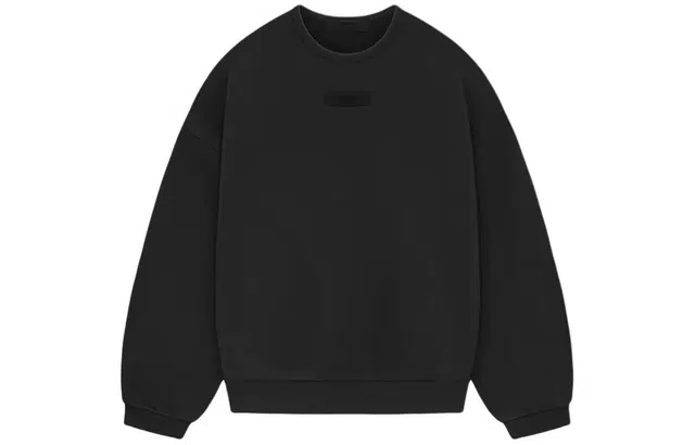 Fear of God Essentials SS24 drop2 Crewneck Sweatshirt Jet Black