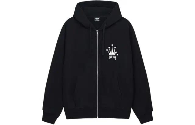 Stussy SS24 REGAL CROWN ZIP HOODIE