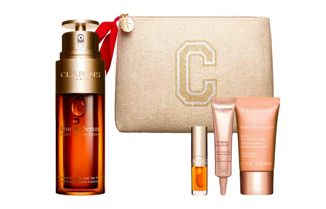 娇韵诗 双精华护肤套装 淡化细纹