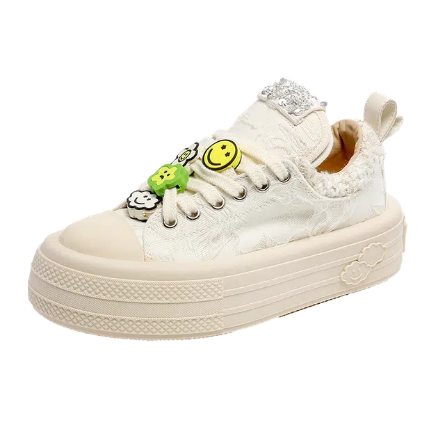 健休 牛皮 百搭 防滑 低帮 板鞋 男女同款