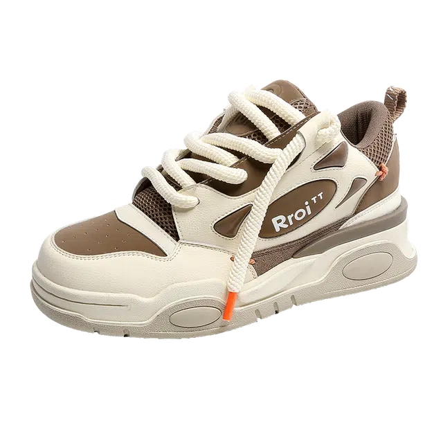 健休 舒适百搭厚底 防滑耐磨 低帮 板鞋 男女同款 白色