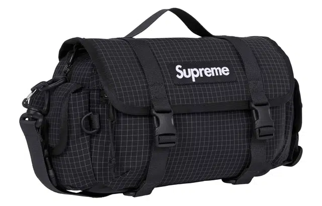 Supreme Nylon Travel Bag Black