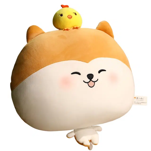 爱冰清 可爱哈士奇狗狗 猫咪大抱枕 玩偶 毛绒公仔