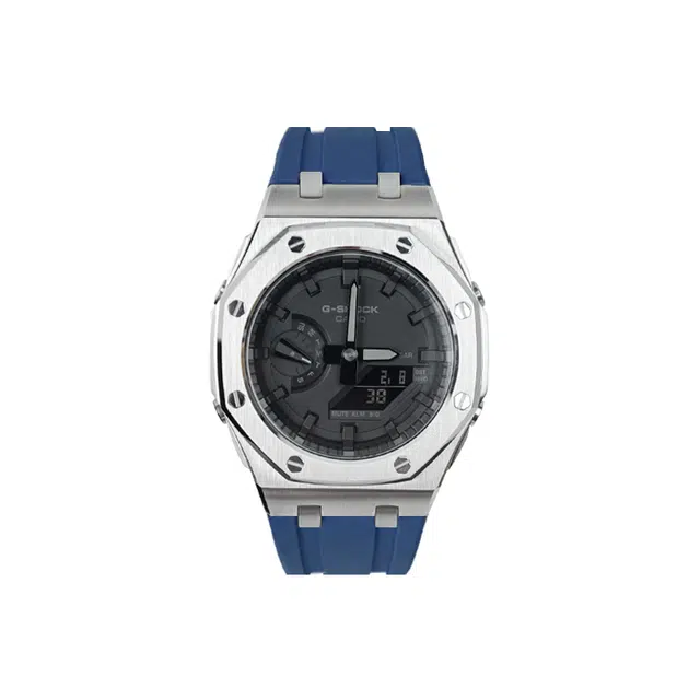 Casio GA-2100 Offshore Silver Series