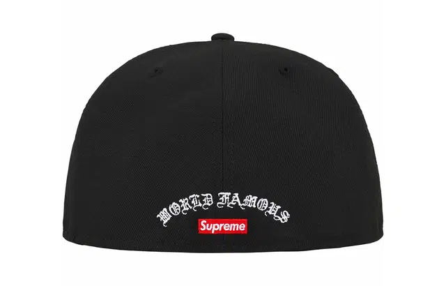 Supreme SS24 WEEK 1 GOLD CROSS S LOGO NEW ERA