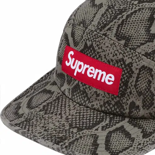 Supreme SS24 WEEK 1 WASHED CHINO TWILL CAMP CAP