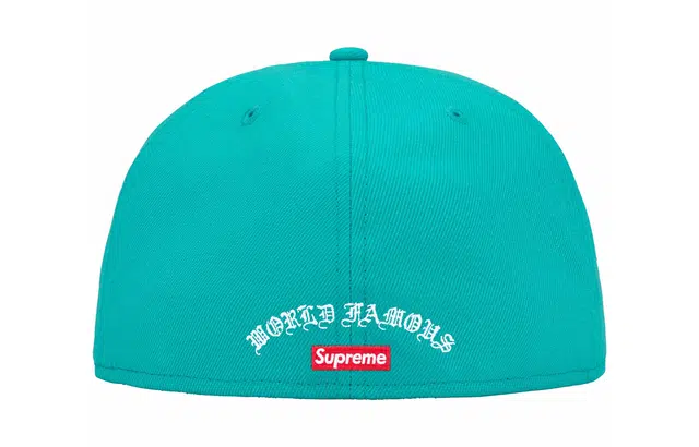 Supreme SS24 WEEK 1 GOLD CROSS S LOGO NEW ERA