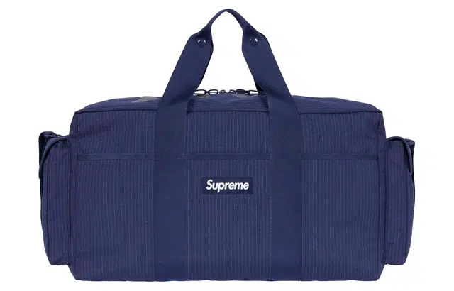 Supreme Nylon Travel Bag Navy