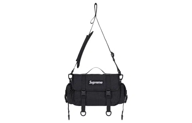 Supreme Nylon Travel Bag Black