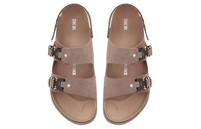 Birkenstock x Dior Milano Brown