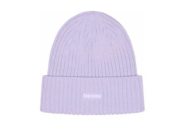 Supreme SS24 Overdyed Beanie Lavender