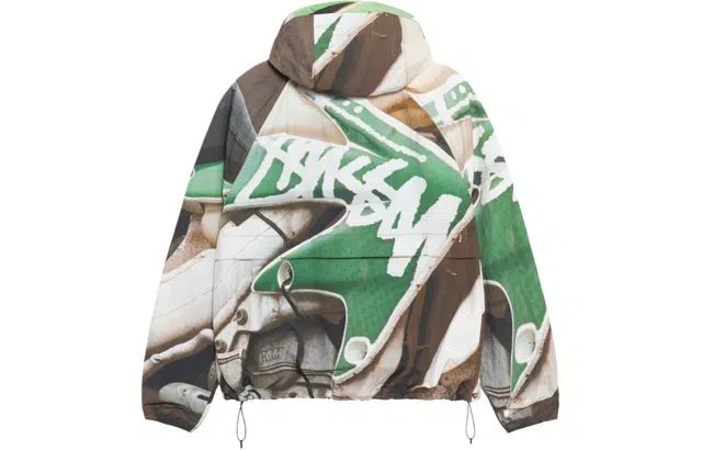 Stussy Beach Shell Wave Dye Jacket