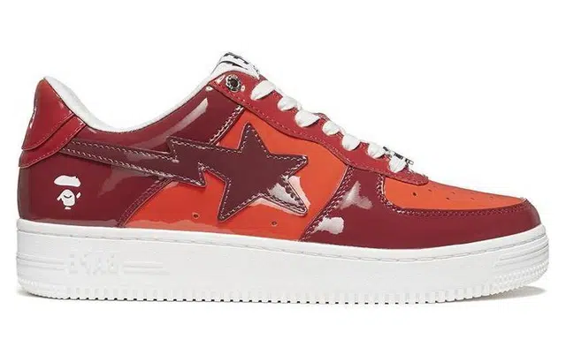 A BATHING APE STA Combo Red