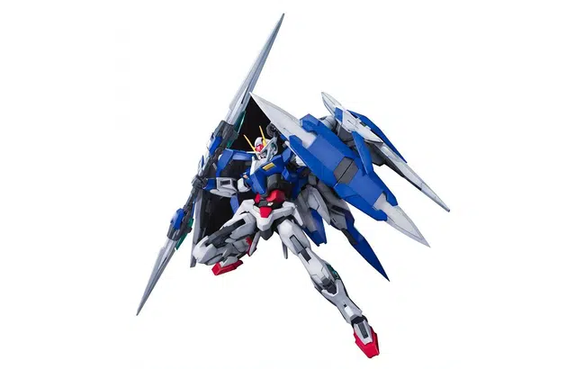 BANDAI MG 00V 00 GN-0000+GNR-010 00Raiser 18cm