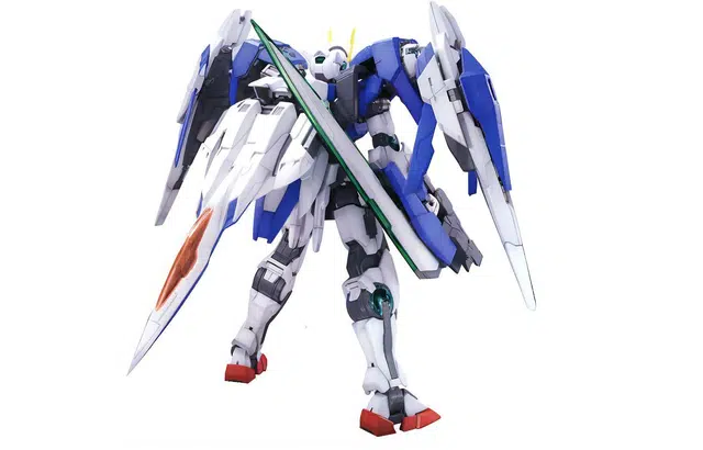 BANDAI MG 00V 00 GN-0000+GNR-010 00Raiser 18cm