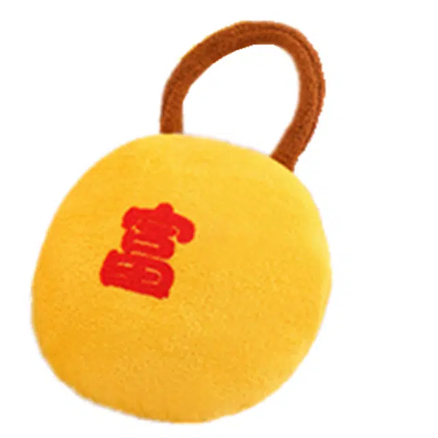 雄俊 抱富创意抱枕 暖手捂靠枕 玩偶 毛绒公仔