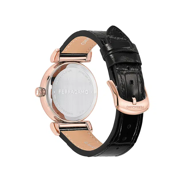 Ferragamo 36mm Silver Dial Watch