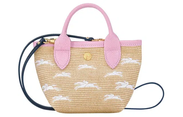 LONGCHAMP Le Panier Pliage Logo